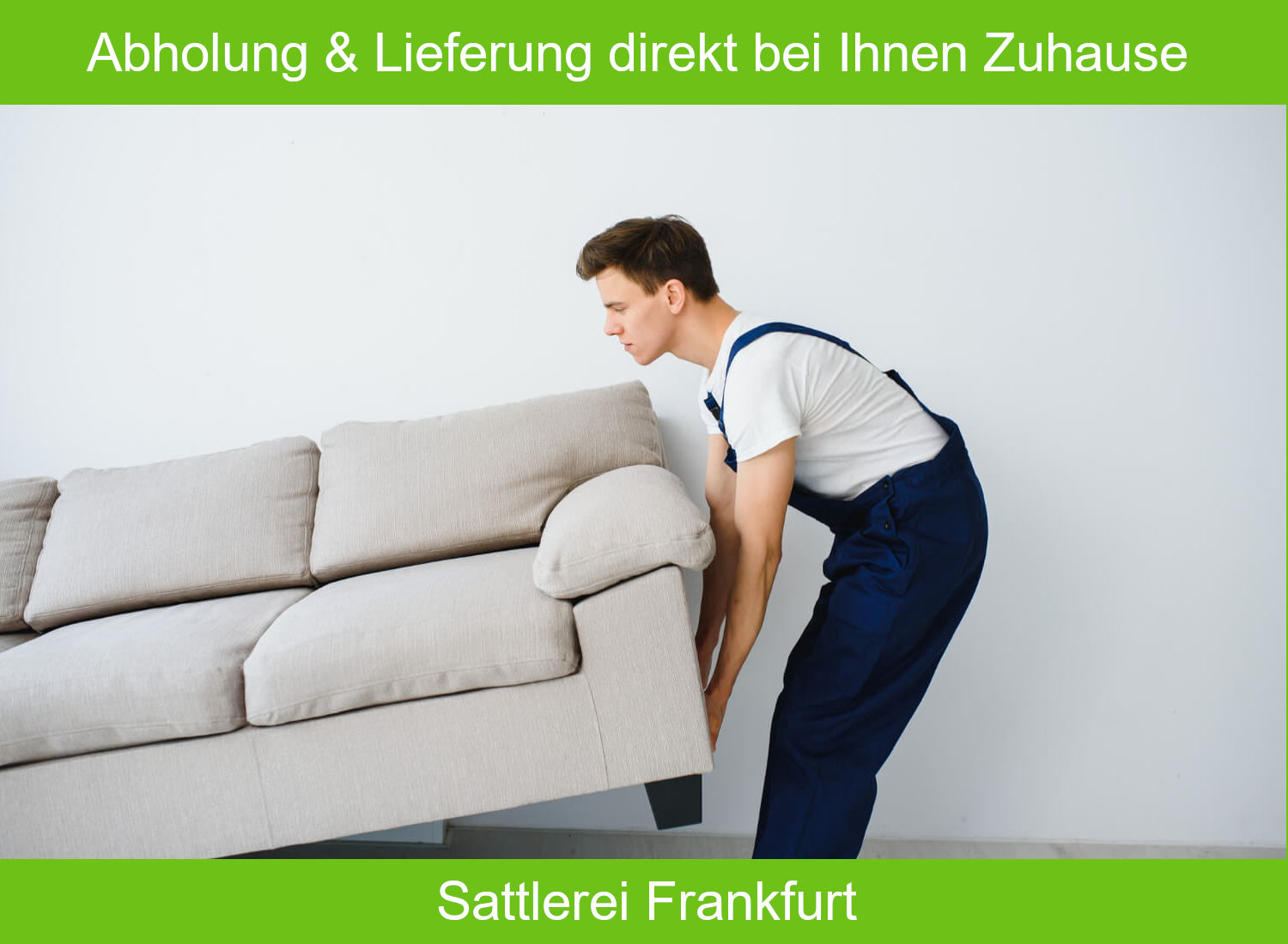 abholservice sattlerei Frankfurt